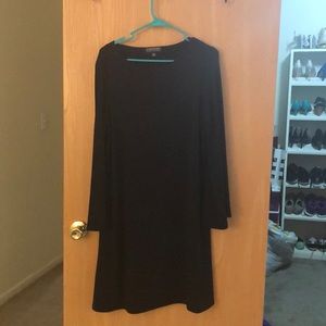 Bell long sleeve dress